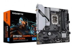 Mainboard Gigabyte B760M GAMING PLUS WIFI DDR4 (Intel B760/ Socket 1700/ M-ATX/ 4 khe ram/ DDR4)