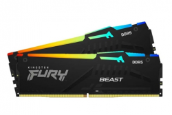 RAM Kingston FURY Beast RGB 16GB (2x8GB) DDR5 5200Mhz (KF552C40BBAK2-16)