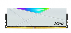 Ram PC Adata XPG Spectrix D50 RGB White 8GB (1x8GB) DDR4 3200Mhz (AX4U32008G16A-SW50)