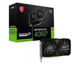 VGA MSI GeForce RTX 4060 Ti VENTUS 2X BLACK 16GB OC