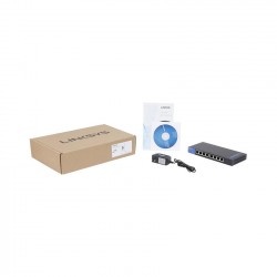 Switch Linksys LGS308 -Smart Gigabit (8 Port 10/100/1000)