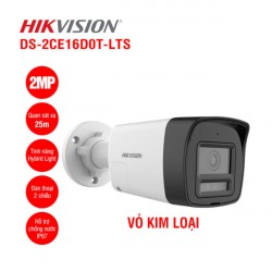 Camera HDTVI 2MP HIKVISION DS-2CE16D0T-LTS