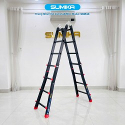 Thang nhôm gấp chữ A Sumika SKM44