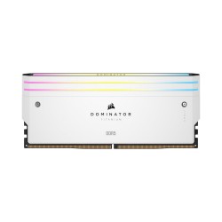 Ram desktop Corsair Dominator Titanium White 32GB (2x16GB) CMP32GX5M2B6000C30W (DDR5/ 6000 Mhz/ LED RGB/ Non-ECC)