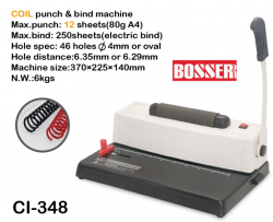 Máy đóng sách BOSSER CI-348