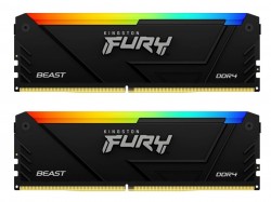 Ram Kingston FURY Beast RGB 32GB (2x16GB) DDR4 3600MHz (KF436C18BB2AK2/32)