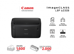 Máy in laser đen trắng Canon LBP6030B Black (A4/A5/ USB)