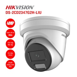 Camera IP Dome 4MP Hikvision DS-2CD2347G2H-LIU