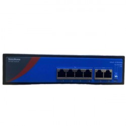 Switch PoE SinicHome SINIC-3104POE (4 PoE, 2 uplink, 60W)