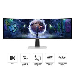 Màn hình Gaming SAMSUNG Odyssey OLED G9 G93SD LS49DG930SEXXV (49 inch - OLED - DQHD - 240Hz - 0.03ms - Cong)