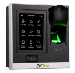Thiết bị kiểm soát ra vào cửa bằng vân tay và thẻ ZKteco SF400