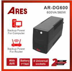 BỘ LƯU ĐIỆN UPS AR-DG600 600VA 360W