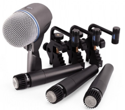 Bộ micro 4 dành cho trống Shure DMK57-52