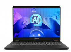 Laptop MSI Prestige 14 AI Studio C1UDXG-058VN (Ultra 7 155H/ 16GB/ 1TB SSD/ RTX 3050 6Gb/ 14 inch FHD+/ 144Hz/ Win11/ Xám/ Túi)