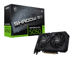 Card màn hình MSI RTX 5050 Shadow 2X OC 8G