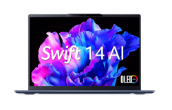 Laptop ACER Swift AI SF14-51-75VP NX.J2KSV.001 (Intel Core Ultra 7 258V | Intel Arc Graphics 140V | 14 inch 3K OLED | 32GB | 1TB | Win 11 | Xanh)