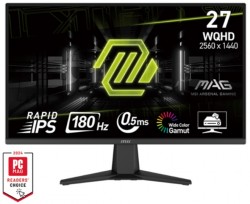 Màn Hình Gaming MSI MAG 275QF (27.0 inch - 2K - IPS - 180Hz - 0.5ms)