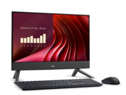 Máy tính bàn All in One Dell EC24250 DR93T5 (Intel Core i5-1334U(10*3.4) | 8G DD5 | 512SSD | 23.8FHD | Camera | SP/BT | KB/M | W11SL+OFFICE2024 | ĐEN/1Yr)