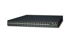 Thiết bị chuyển mạch PLANET Layer 3 48-Port 10/100/1000T + 4-Port 10G SFP+ Stackable Managed Gigabit Switch