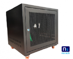 Tủ mạng NSRACK 19 Inch System 10U with 550mm Wide x 600mm Deep- DS Series (Black)