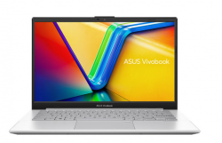 Laptop Asus Vivobook Go E1404FA (AMD Ryzen 5 7520U | 16GB | 512GB | AMD Radeon | 14 inch FHD 60Hz | Win 11 | Bạc)