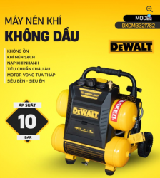 Máy nén khí DEWALT USA Model DXCM3321782 - 17 Lít siêu êm