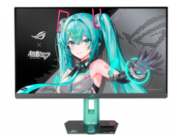 Màn Hình Gaming ASUS ROG Strix XG27ACMEG-G Hatsune Miku Edition (27 inch - IPS - 2K - 1ms - 260Hz - USB TypeC)