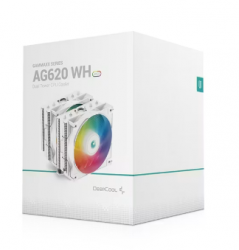 Tản nhiệt khí Deepcool AG620 ARGB Dual Tower WH
