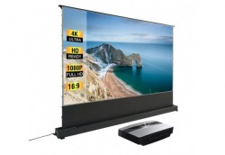 MÀN CHIẾU QUANG HỌC ĐỂ SÀN 100 INCH DALITE - MÃ FU100EST-CBSP, TỈ LỆ 16:9