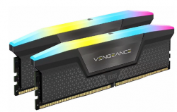 RAM PC Corsair VENGEANCE RGB 32GB (2x16GB) DDR5 6000MHz CL38 Intel XMP & AMD EXPO (CMH32GX5M2B6000Z38)