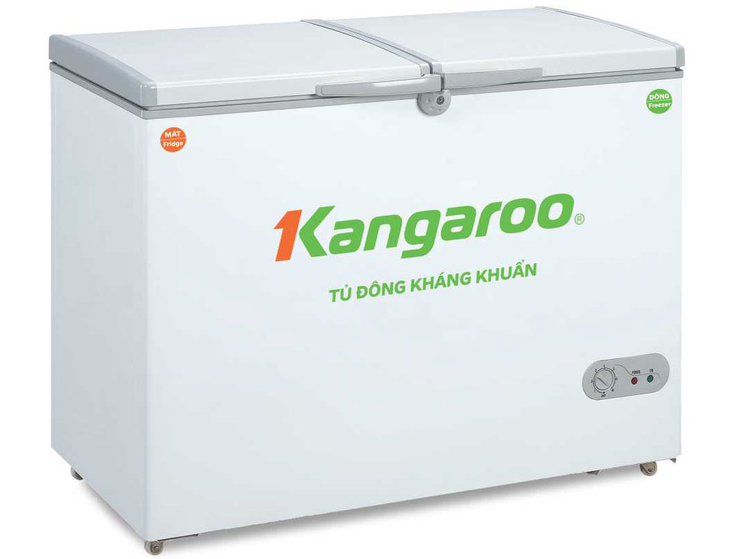 Tủ đông kháng khuẩn Kangaroo KG 488C2 (488 lít, 1 ngăn đông và 1 ngăn mát)