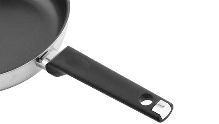 Chảo inox 2 lớp cao cấp đáy liền Tri-max XP EL-3758 size 26cm