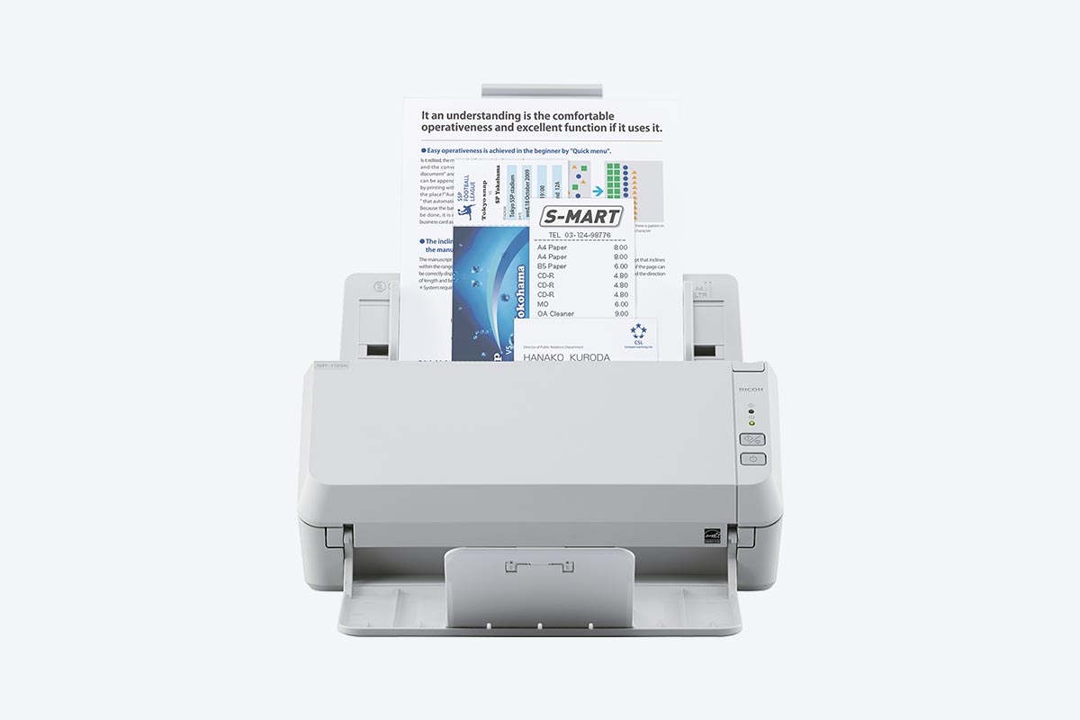 Máy Scan Ricoh SP1120N (A4/A5/ Đảo mặt/ ADF/ USB/ LAN)