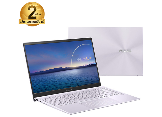 Laptop Asus ZenBook 14 UX425EA-KI474T (Core 5-1135G7 | 8GB | 512GB | Intel Iris Xe | 14.0 inch FHD | Win 10 | Tím bạc)