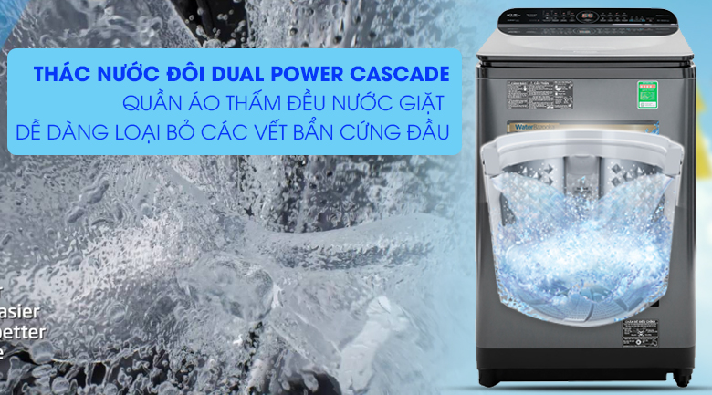 Máy giặt Panasonic Inverter 10.5 Kg NA-FD10AR1BV 