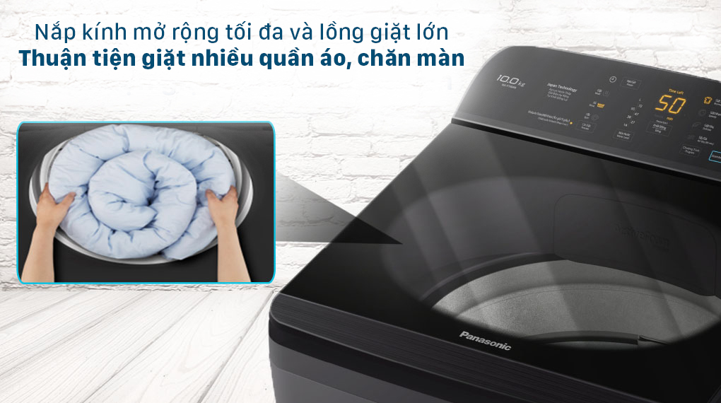 Máy giặt Panasonic 10 Kg NA-F100A9BRV 