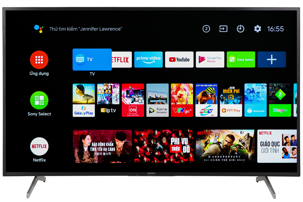 Android Tivi Sony 4K 55 inch KD-55X8000H (2020)