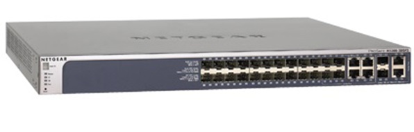 4x1G and 24 SFP+ Managed Switch NETGEAR M5300-28GF3 (GSM7328FS)