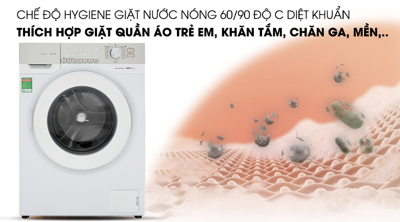 Máy giặt Panasonic Inverter 9 Kg NA-129VG6WV2 