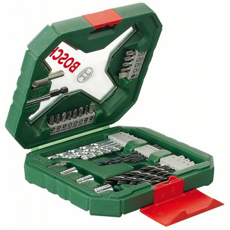Bộ mũi khoan và vặn vít X-Line 34 chi tiết Bosch 2607010608