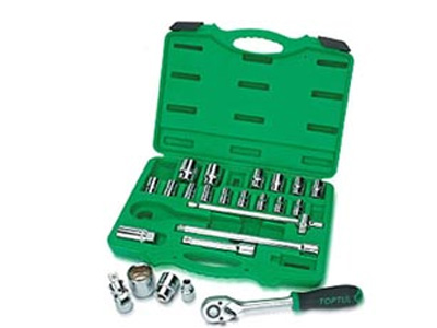 Bộ tuýp đầu 1/2" 24 chi tiết Toptul GCAI2406