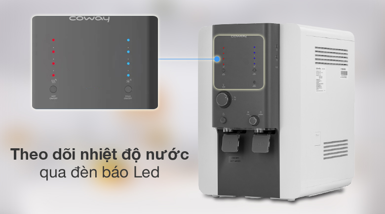 Máy lọc nước RO nóng ấm nguội lạnh Coway CHP-18AR 4 lõi