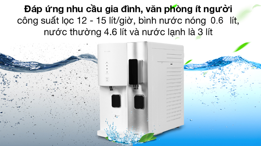 Máy lọc nước RO nóng nguội lạnh ChungHo CHP-3931D 3 lõi