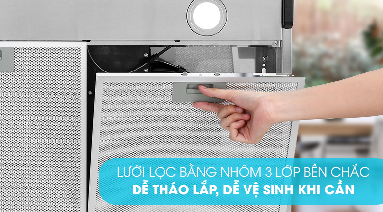 Máy hút mùi âm tủ Hafele HC-BI70B 