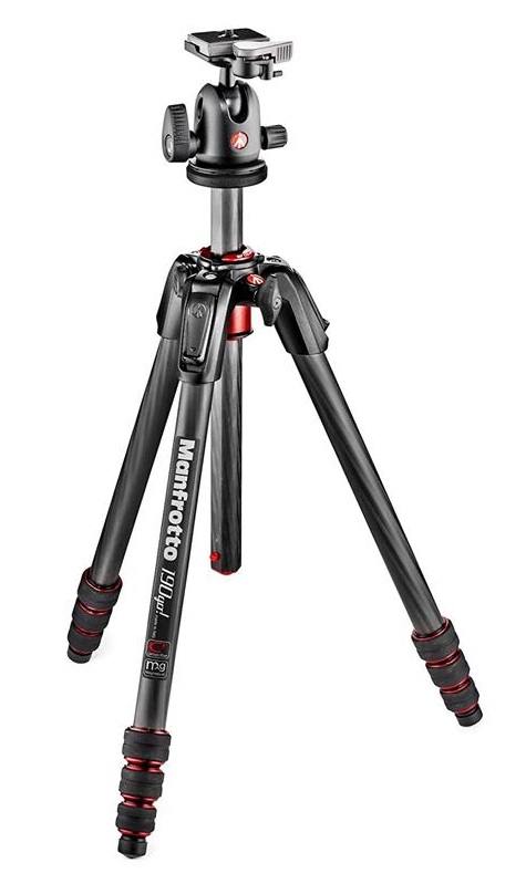 Chân Máy Ảnh Manfrotto 190 GO! CF 4-S Kit Ball Head (MK190GOC4TB-BH)