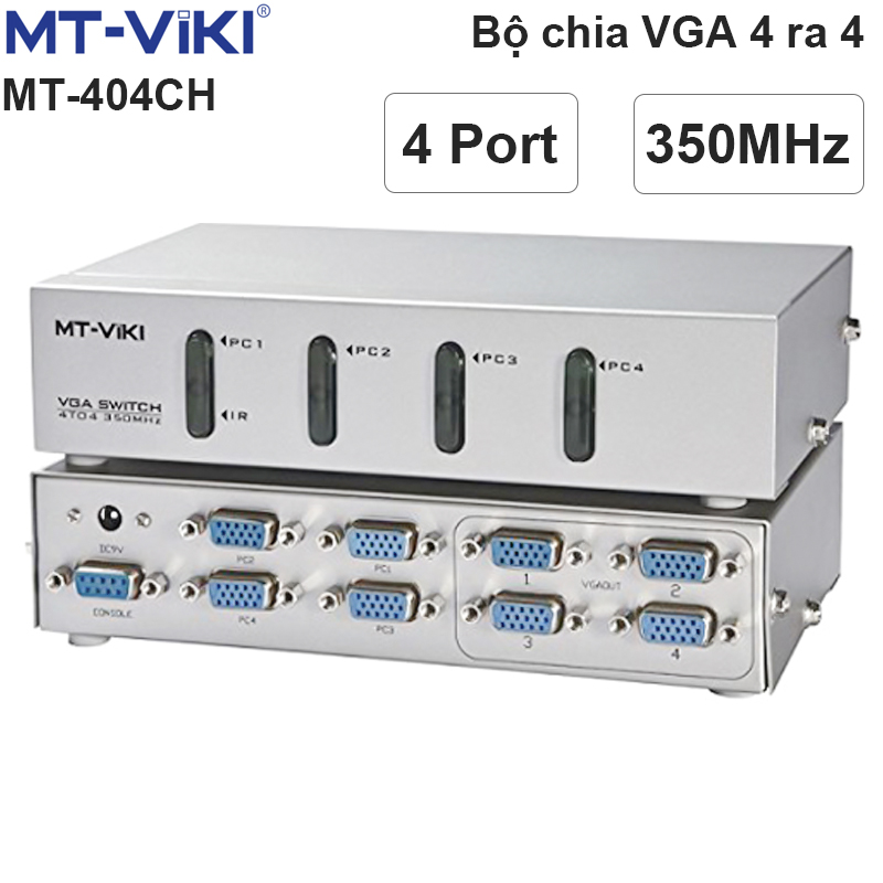 Bộ chia màn hình VGA 4 ra 4- 350MHz