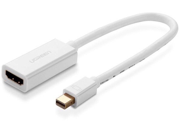 MINI DISPLAYPORT TO HDMI 20CM 1080P UGREEN 10460