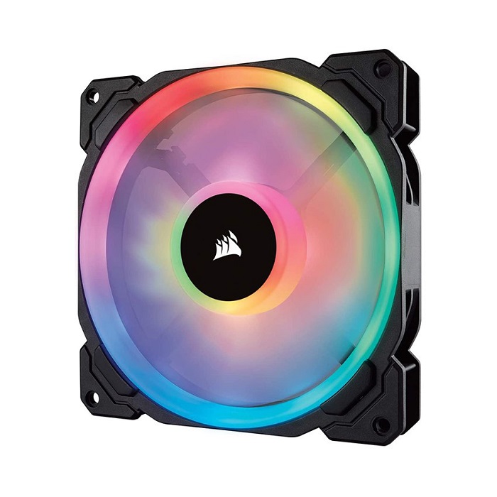 Fan Case Corsair LL140 RGB 140mm Dual Light Loop RGB LED Single Pack