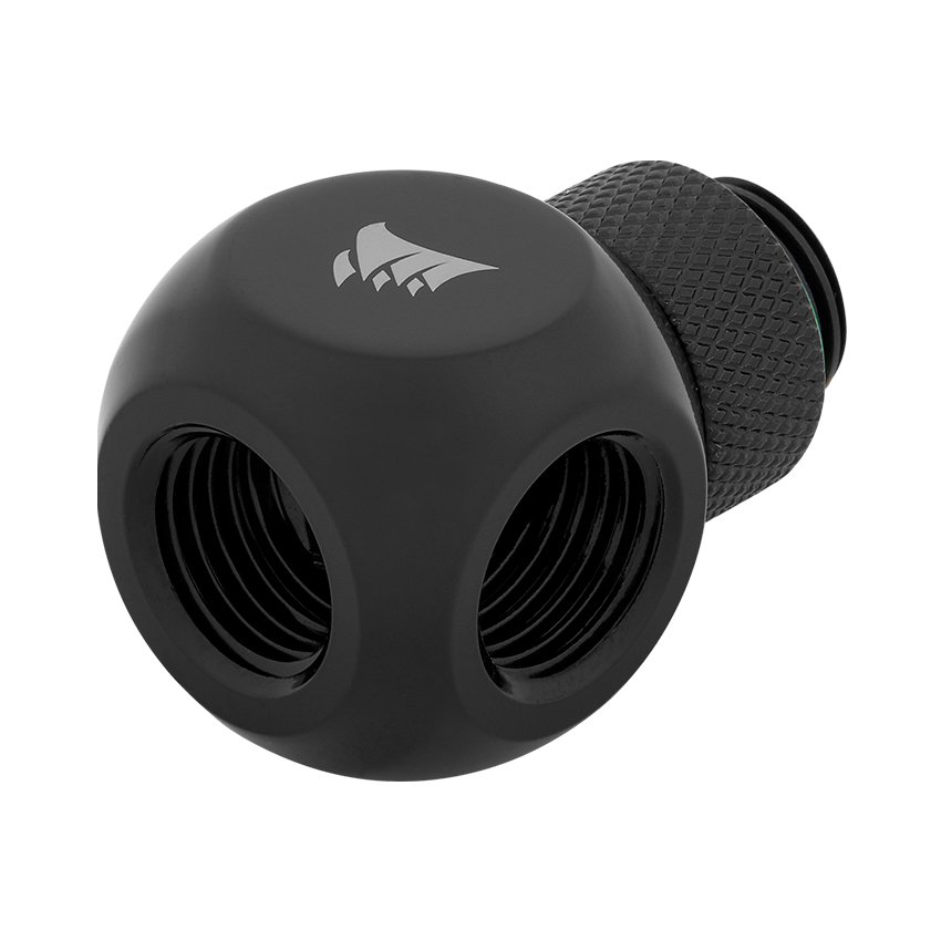 Corsair Hydro X Series Adapter (Y-Splitter rotary; black) (CX-9055016-WW )
