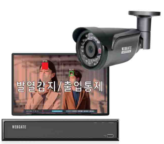 Bộ Camera Đo Thân Nhiệt Webgate Thermal-T36.5-Coax